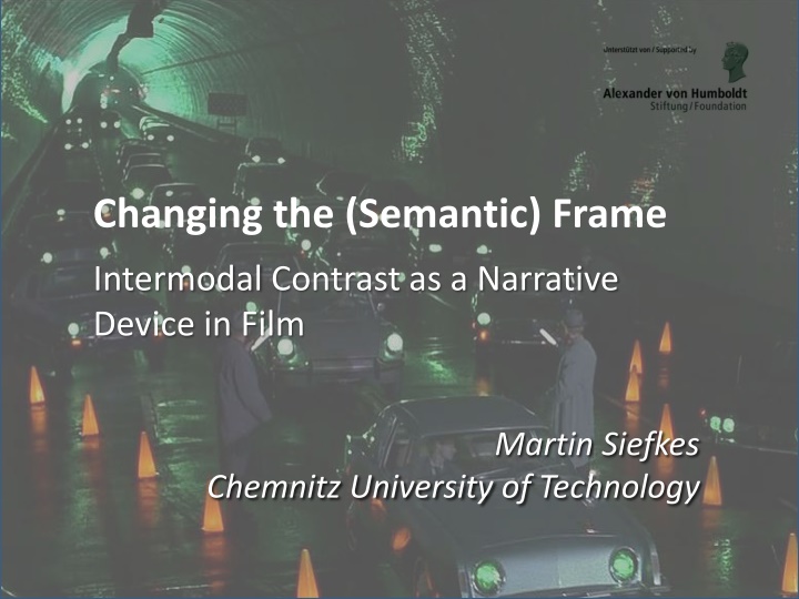 changing the semantic frame