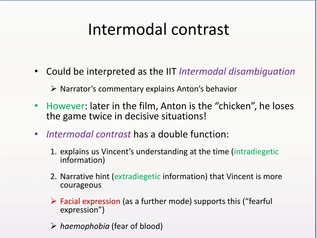 intermodal contrast 1