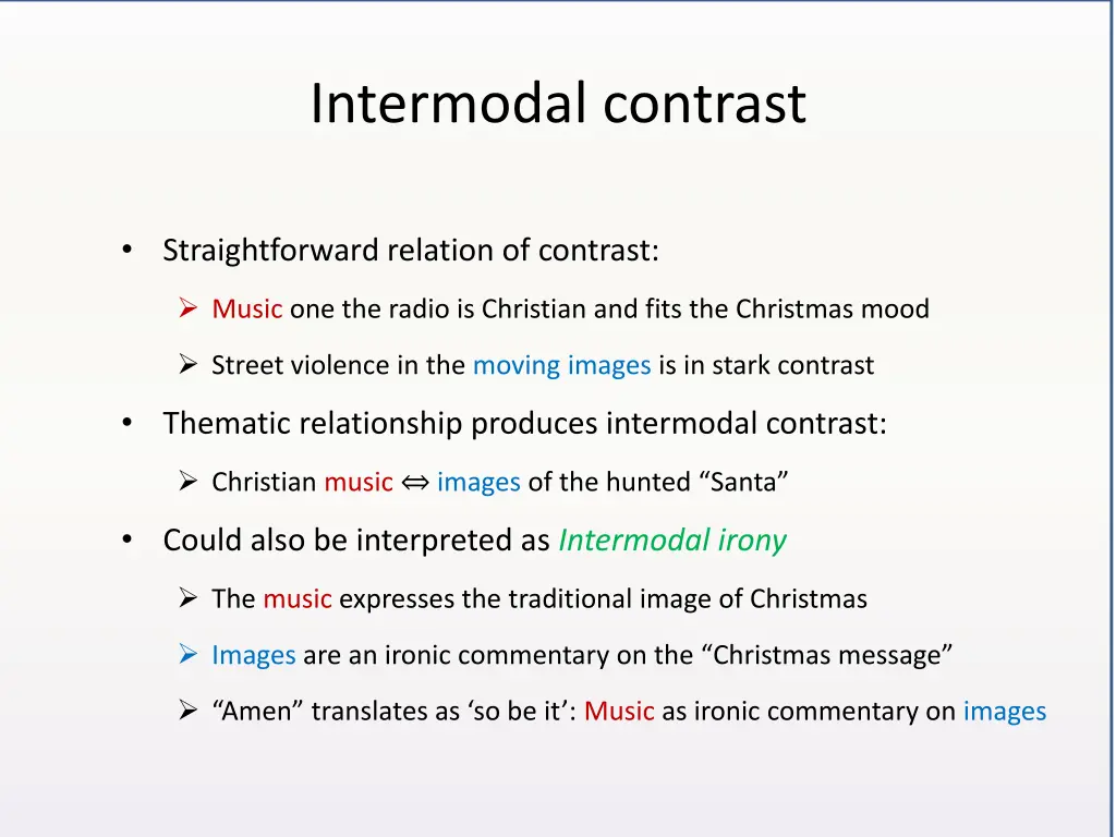 intermodal contrast 3