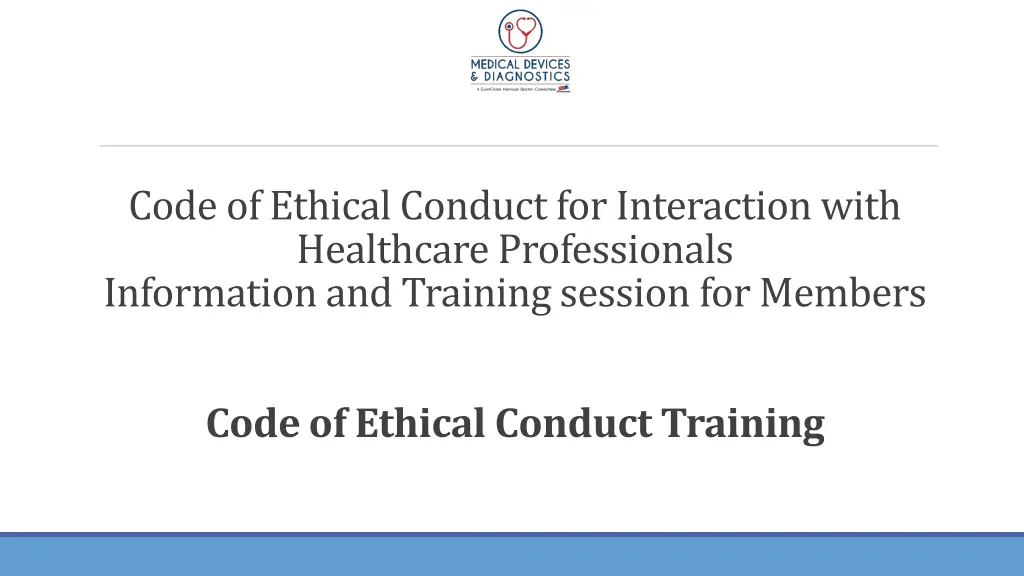 code of ethical conduct for interaction with 3