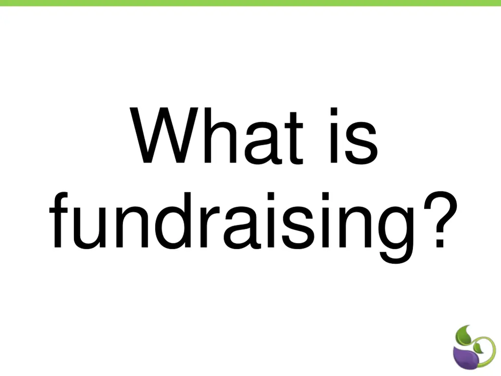 what is fundraising