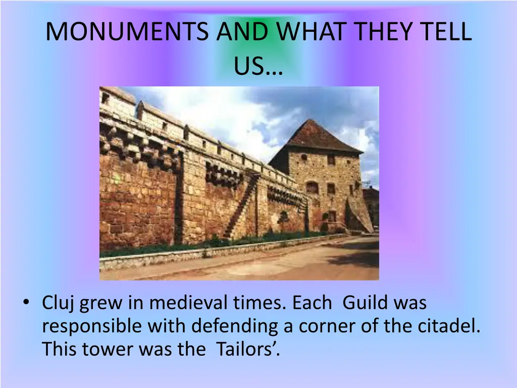 monuments and what they tell us 1