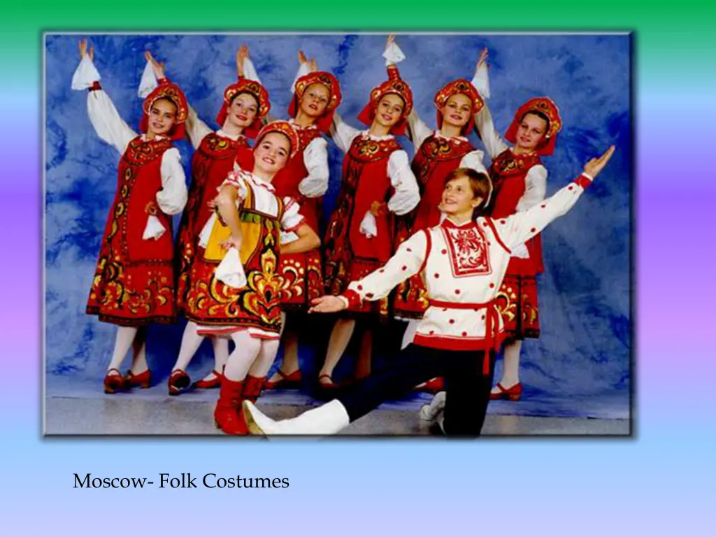 moscow folk costumes