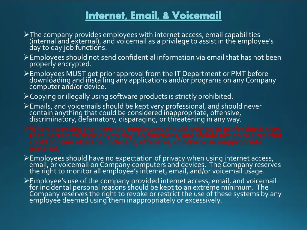 internet email voicemail