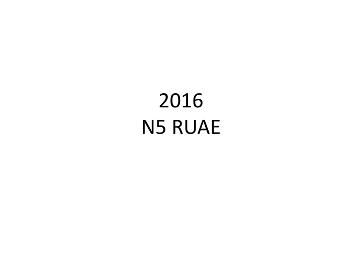 2016 n5 ruae