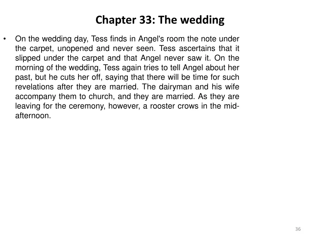 chapter 33 the wedding