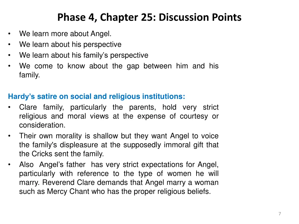 phase 4 chapter 25 discussion points