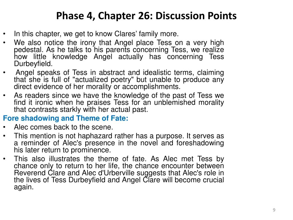 phase 4 chapter 26 discussion points