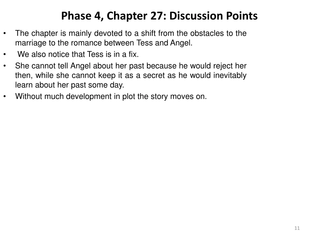 phase 4 chapter 27 discussion points