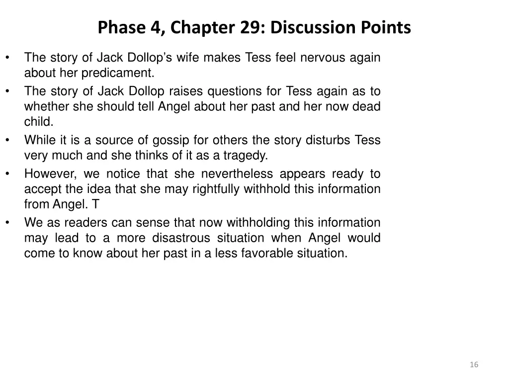 phase 4 chapter 29 discussion points