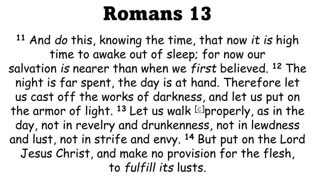 romans 13