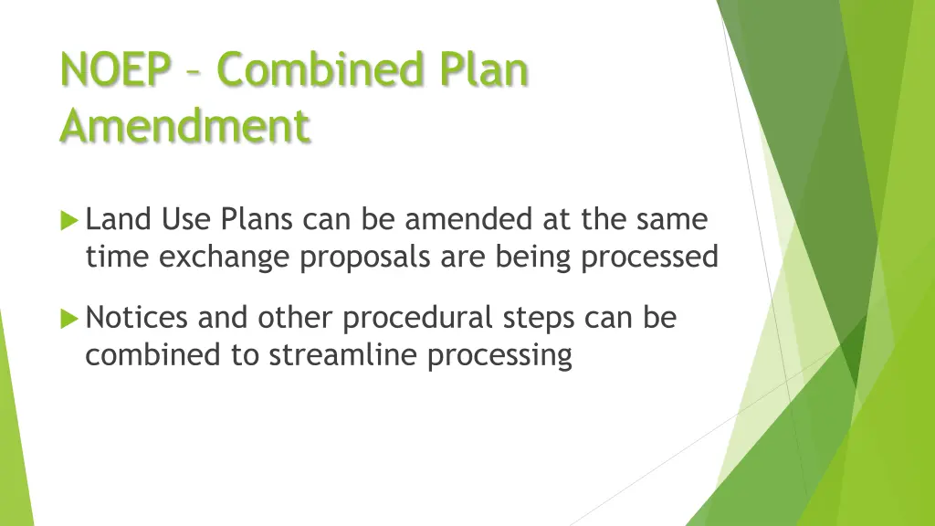 noep combined plan amendment