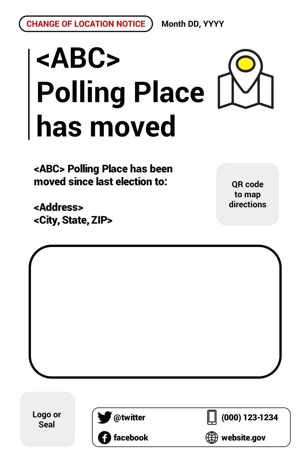 change of location notice abc polling place 1