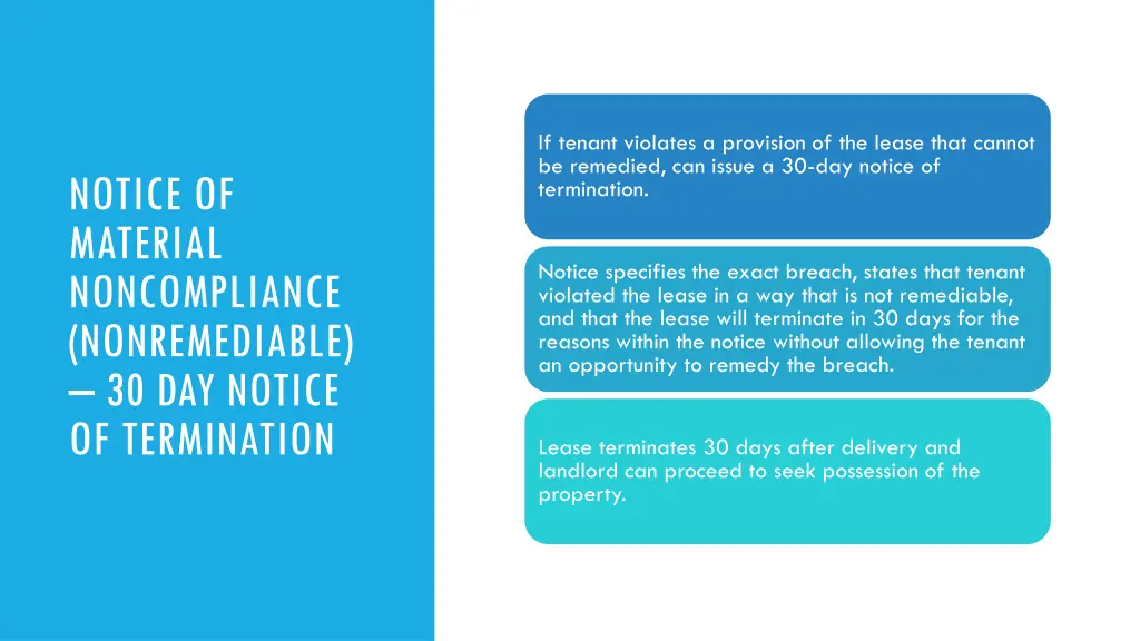 if tenant violates a provision of the lease that 1