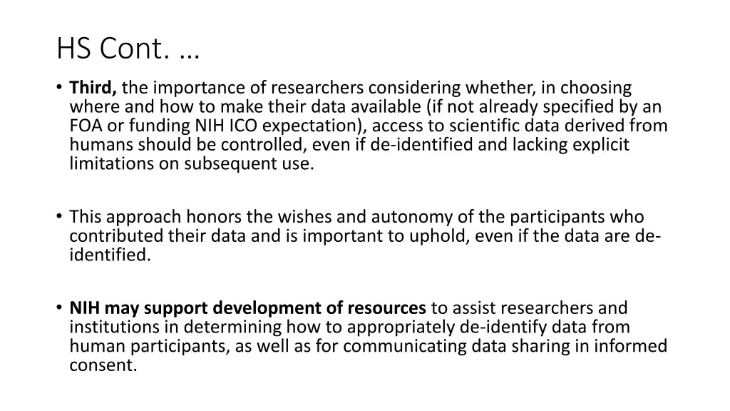 hs cont third the importance of researchers