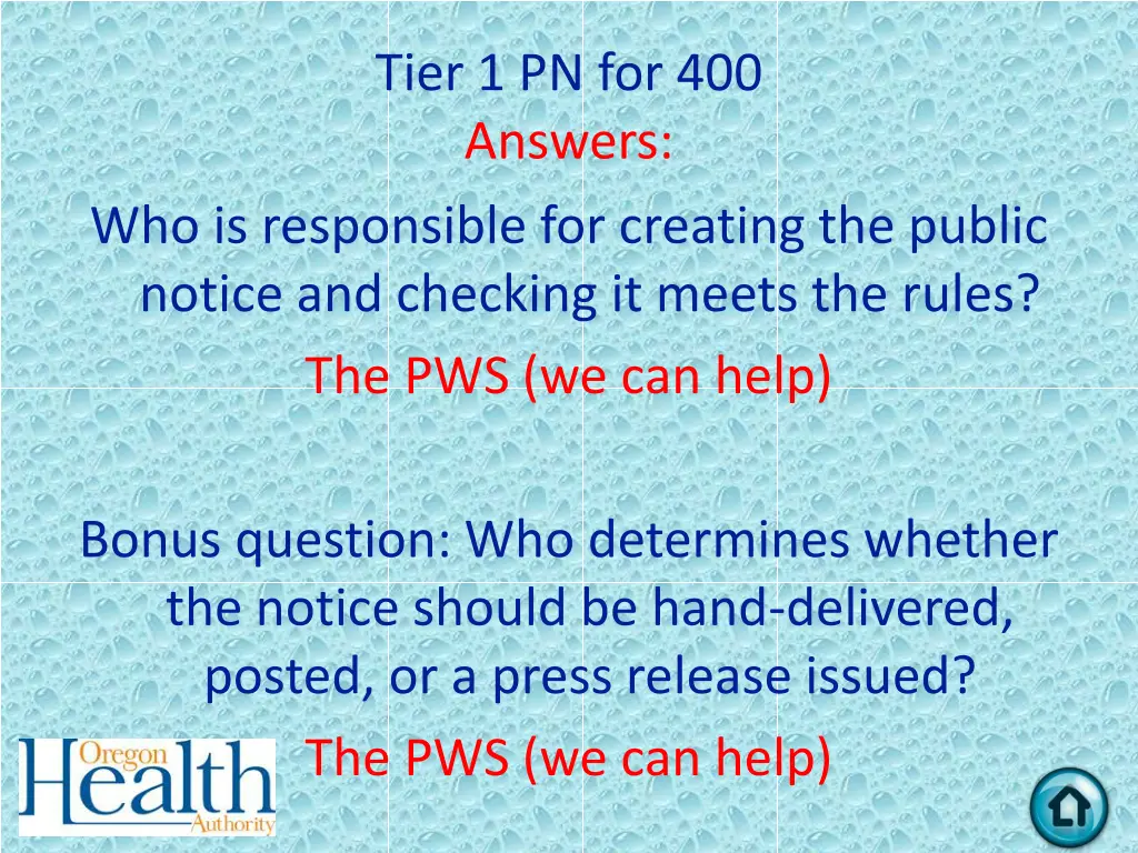 tier 1 pn for 400 answers