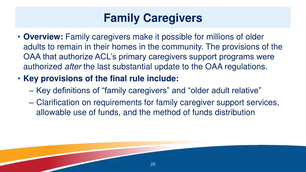 family caregivers