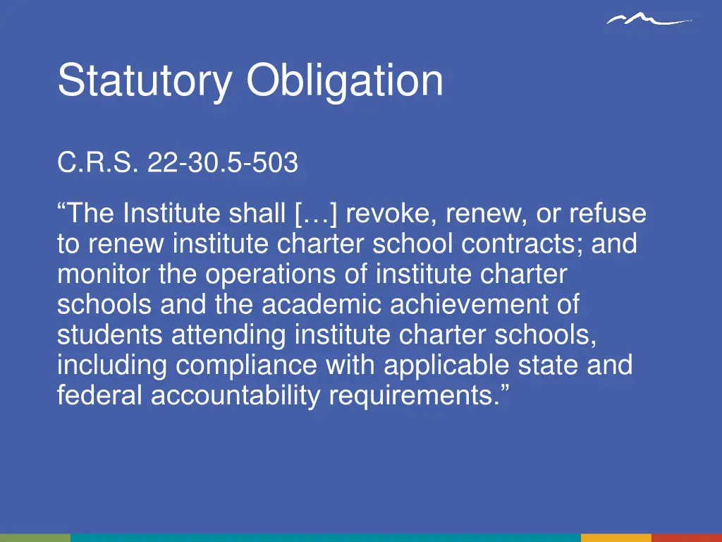 statutory obligation