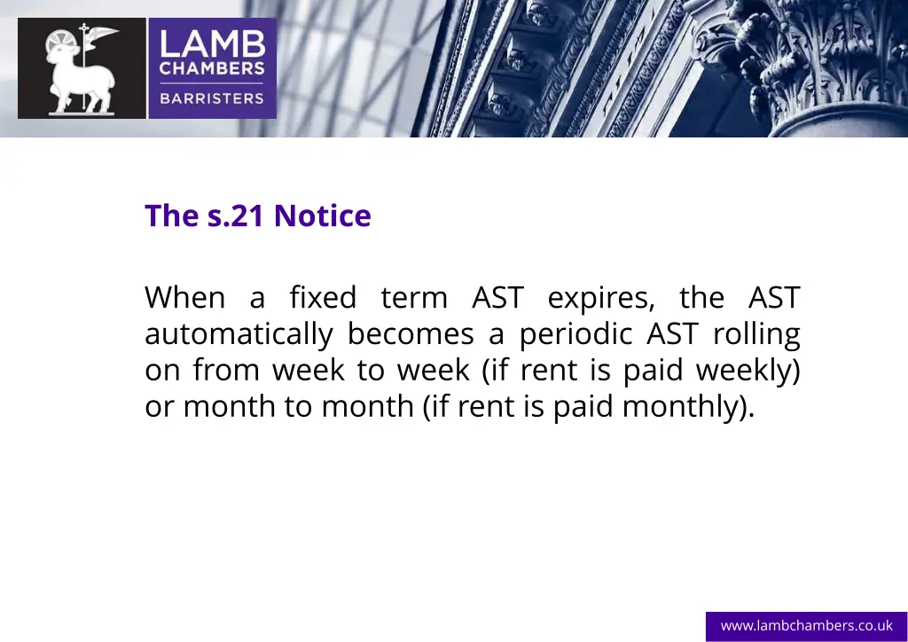 the s 21 notice 1