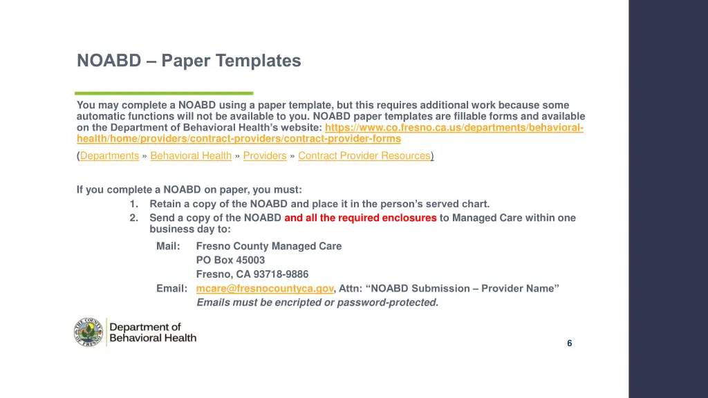 noabd paper templates