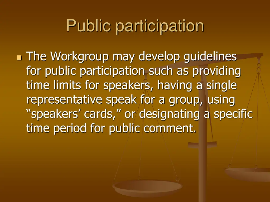 public participation 1