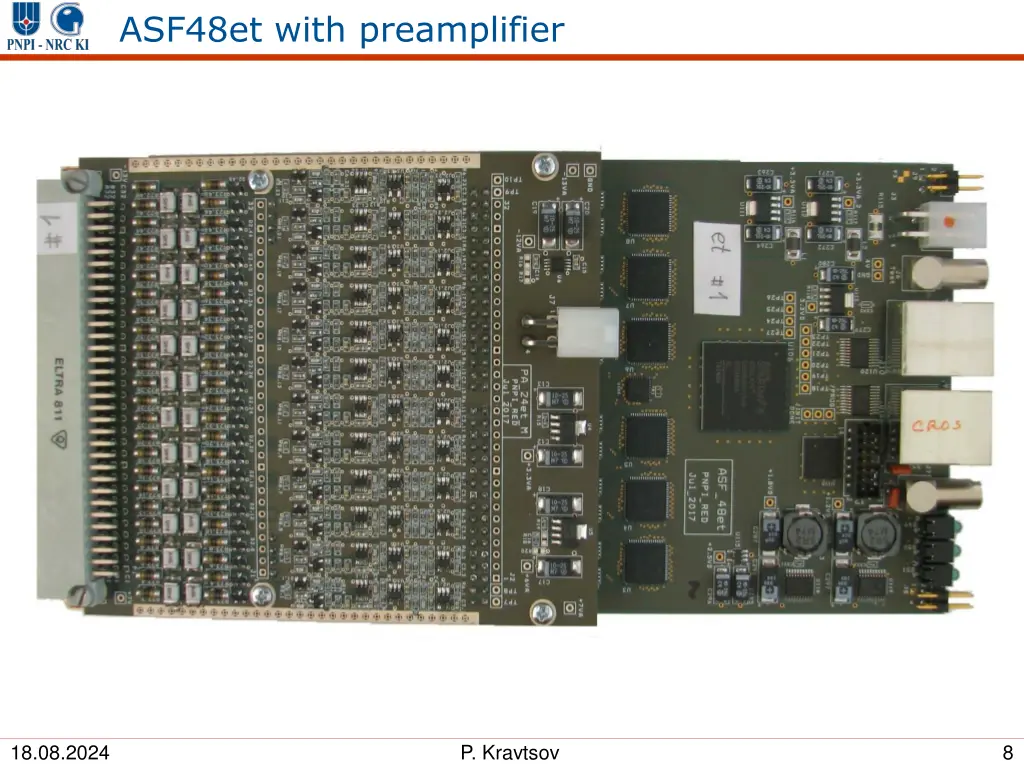 asf48et with preamplifier