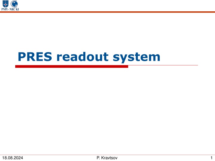 pres readout system