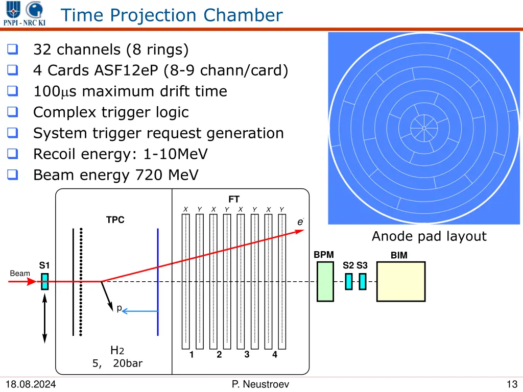 time projection chamber