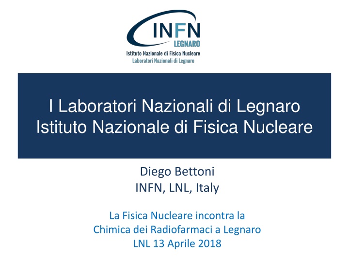 i laboratori nazionali di legnaro istituto