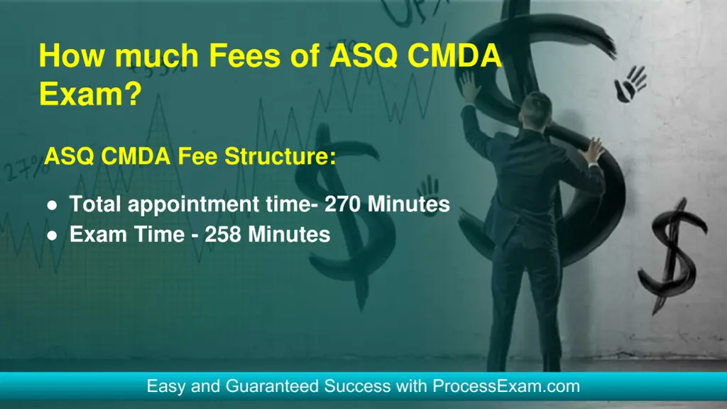 how much fees of asq cmda exam