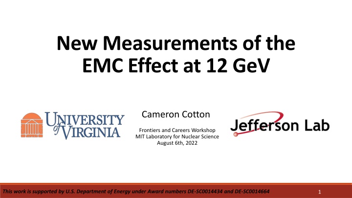 new measurements of the emc effect at 12 gev