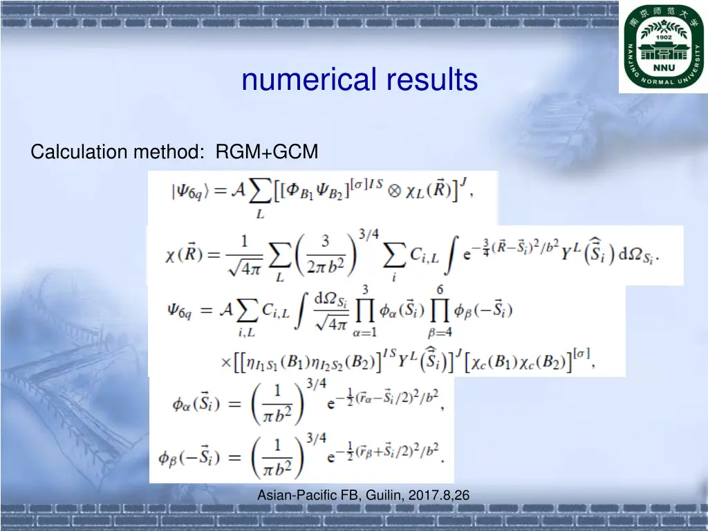 numerical results