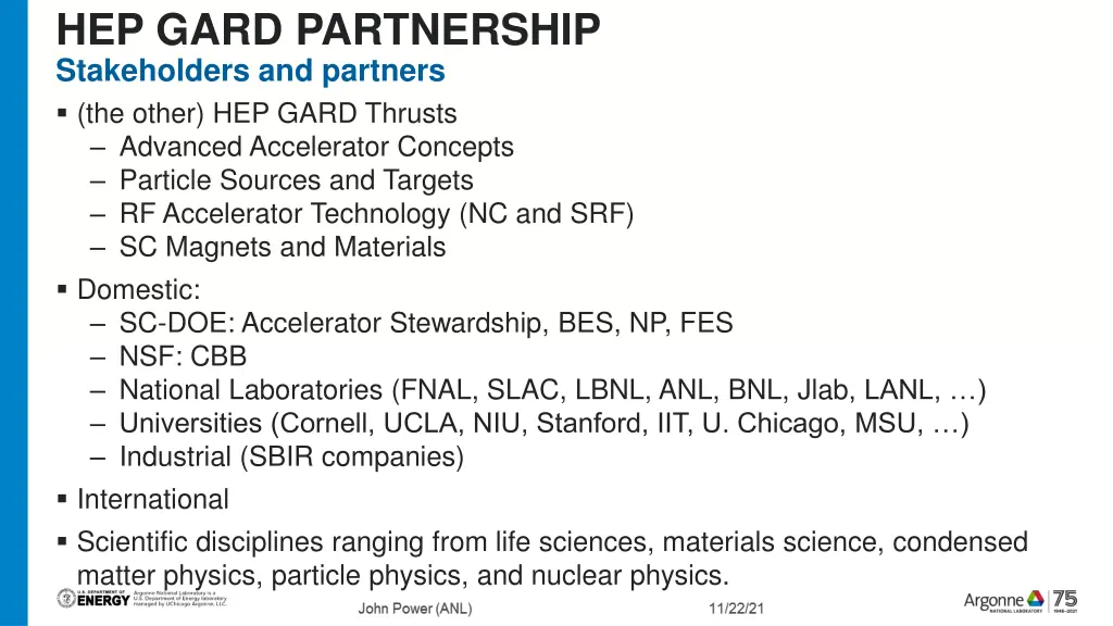 hep gard partnership stakeholders and partners