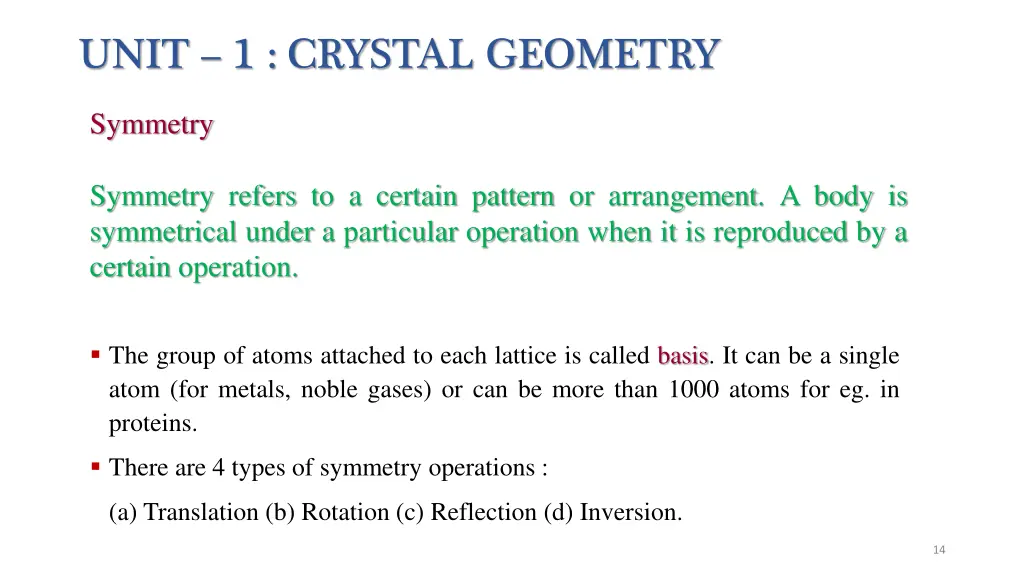 unit 1 crystal geometry 4