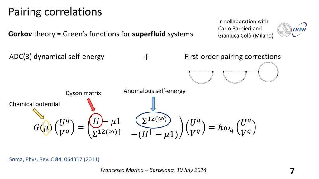 pairing correlations