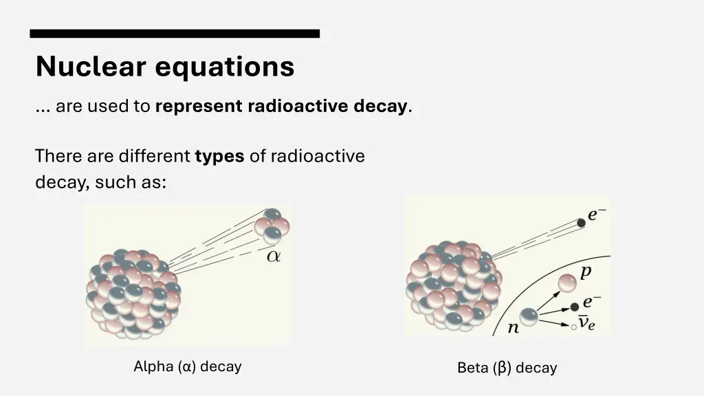 nuclear equations 1