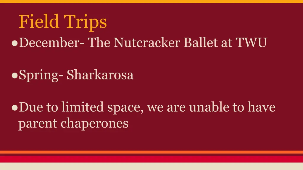 field trips december the nutcracker ballet at twu