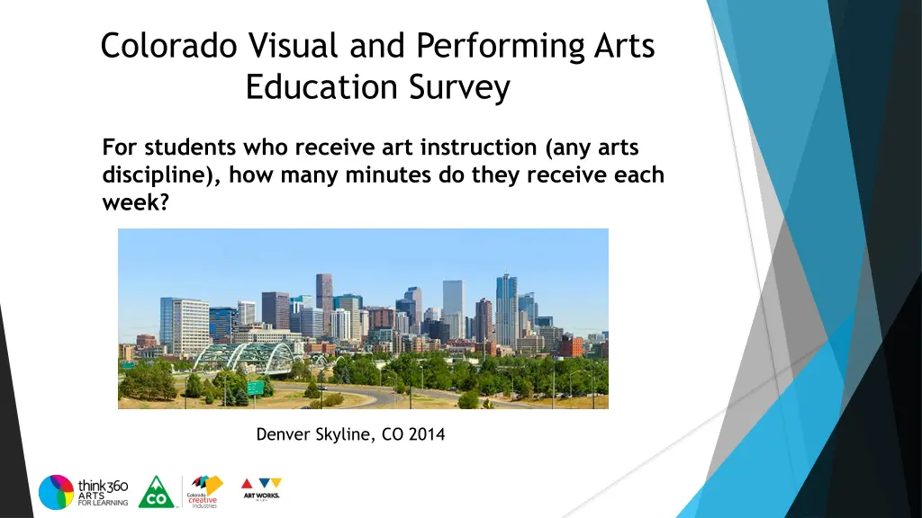 colorado visual and performing arts education 12