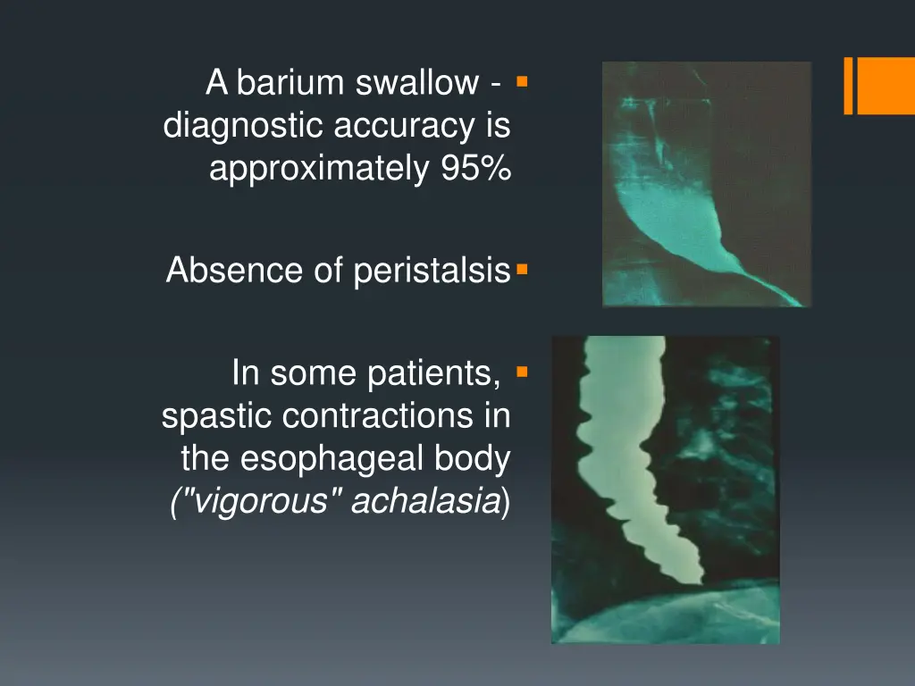 a barium swallow diagnostic accuracy