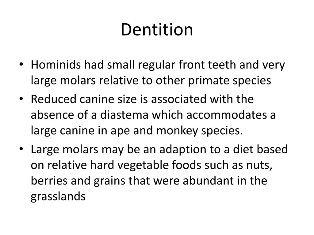 dentition