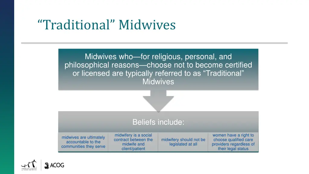 traditional midwives