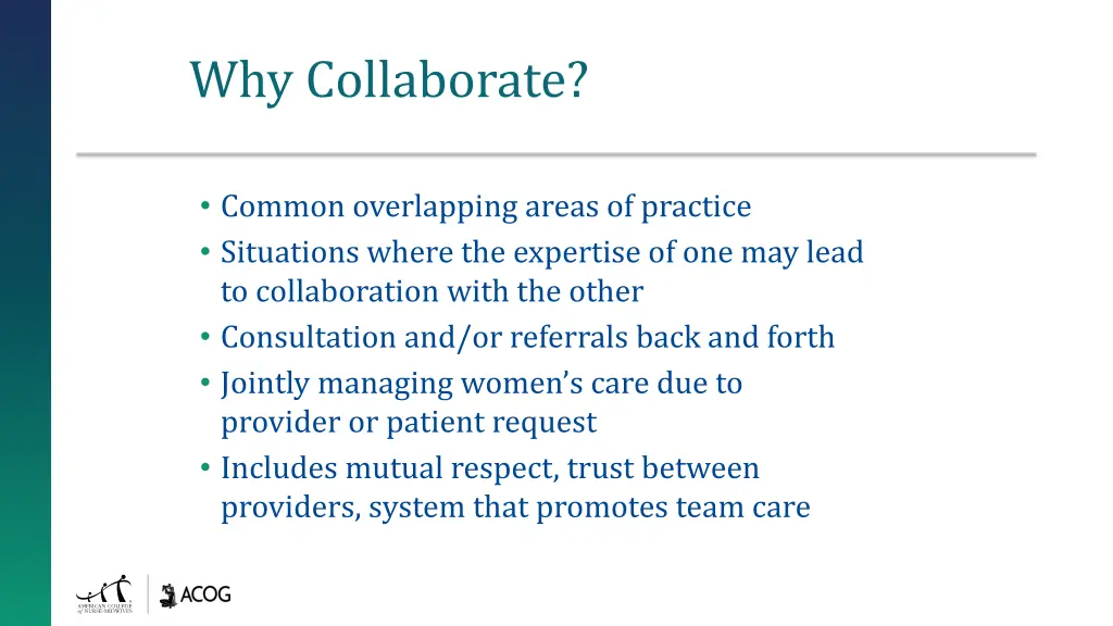 why collaborate