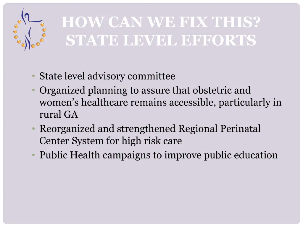 how can we fix this state level efforts