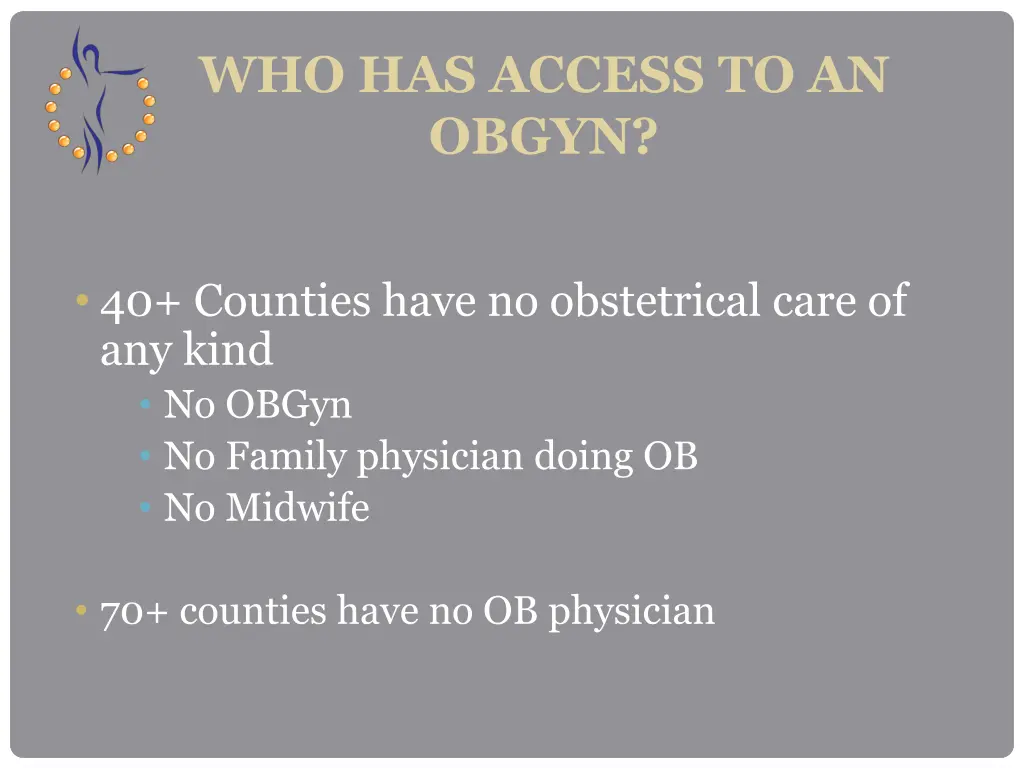 who has access to an obgyn