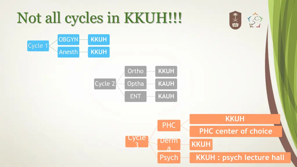 not all cycles in kkuh