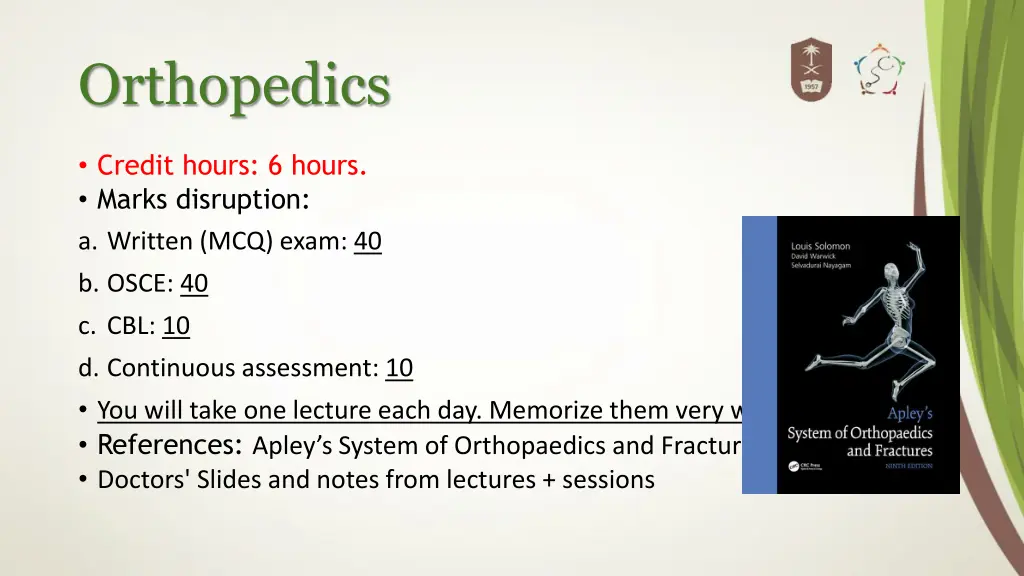 orthopedics 1