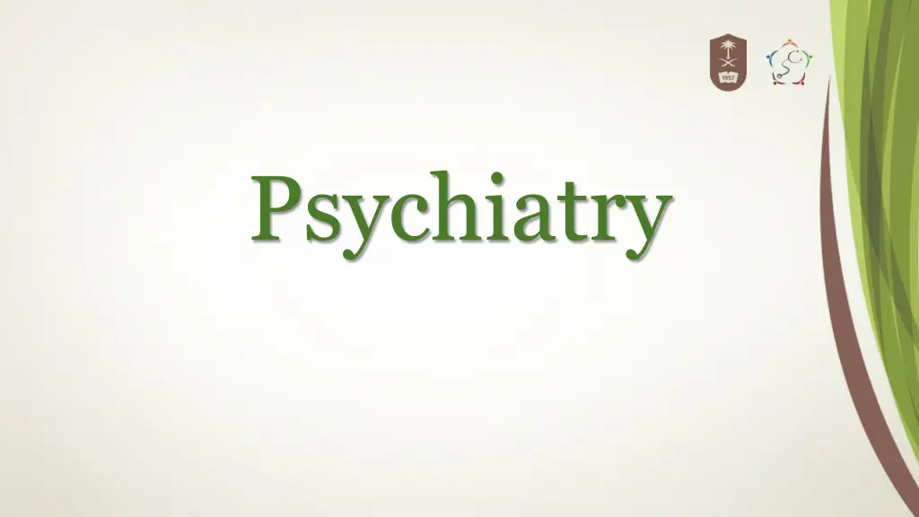 psychiatry