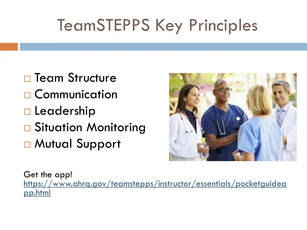 teamstepps key principles