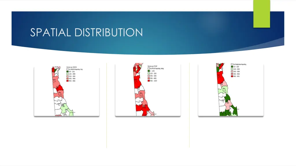 spatial distribution