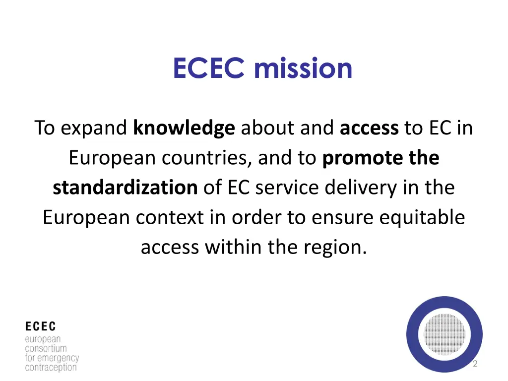 ecec mission